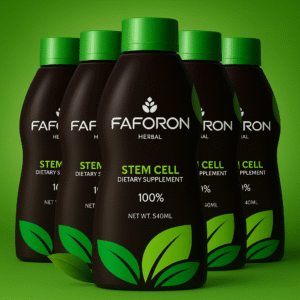5 BOTTLES OF FAFORON HERBAL DRINK