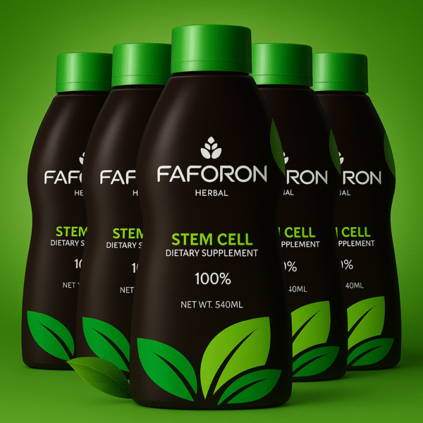 5 BOTTLES OF FAFORON HERBAL DRINK